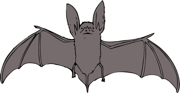 Bat clip art - vector clip art online, royalty free & public domain