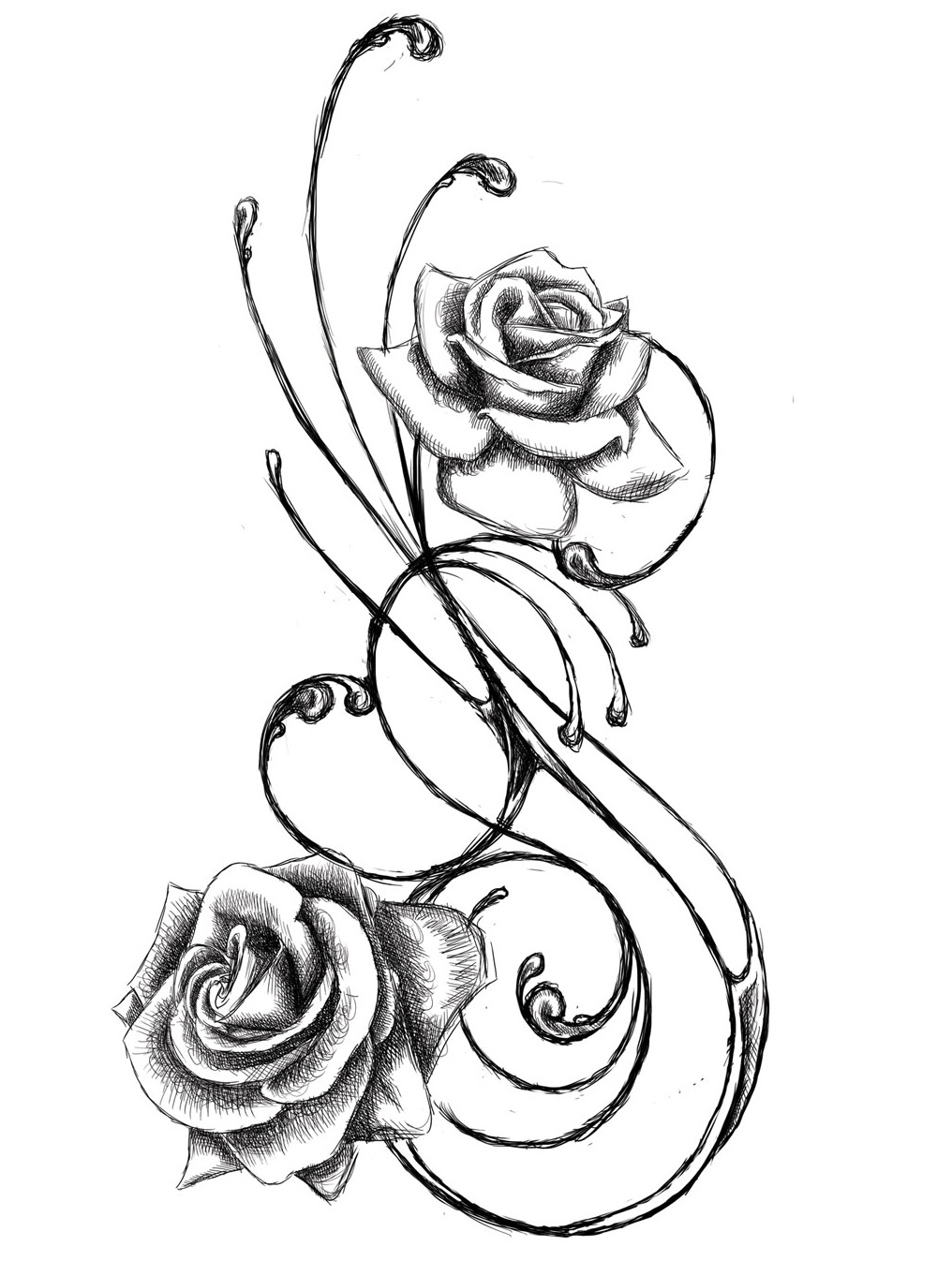 Flower Design 9 - The Body is a Canvas