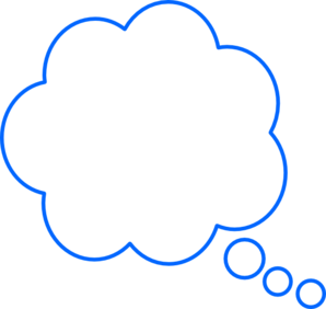 Thought Bubble clip art - vector clip art online, royalty free ...
