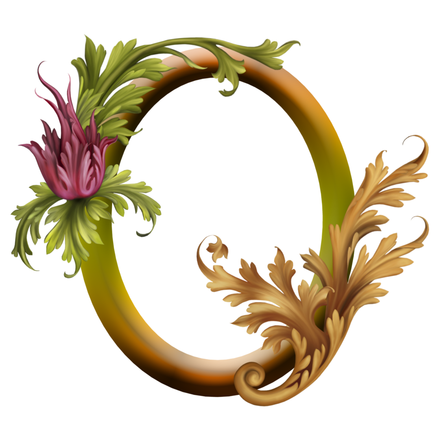 floral frame by collect-and-creat