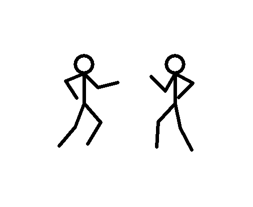 Fighting Stick Figures