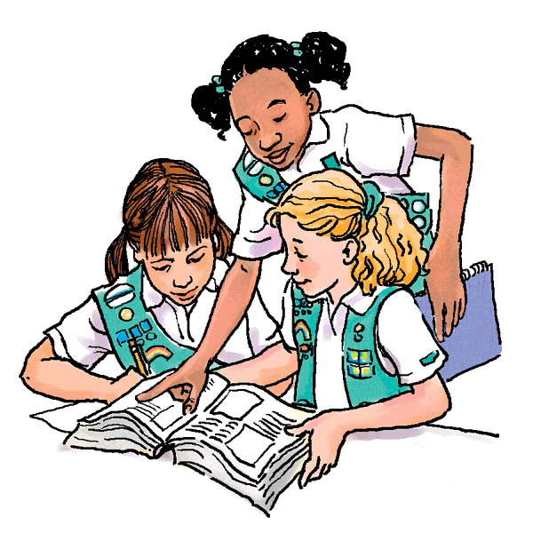 Girl scout bridging clip art - ClipartFox