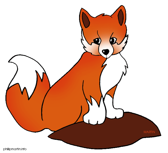 Baby Fox Clipart
