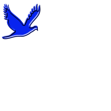 Flying bird animated clipart