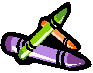 Cartoon Crayons Clipart