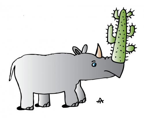 Rhino Cartoon - ClipArt Best