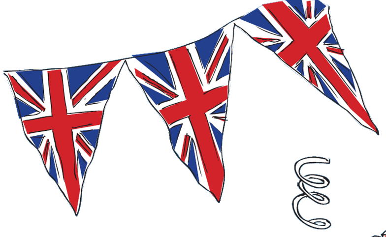 British flag transparent clipart