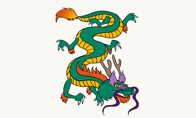 How to Draw a Chinese Dragon | Easy Drawing Guides