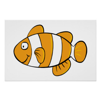 Cartoon Clown Fish Gifts on Zazzle