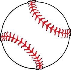 Vintage baseball clipart