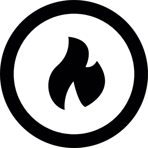 Fire outline Icons | Free Download