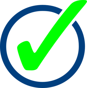 Powerpoint clipart check mark