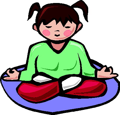Yoga clipart for kids
