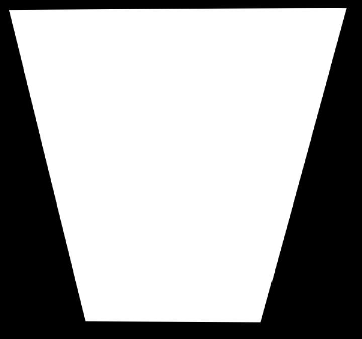 Trapezoid clip art