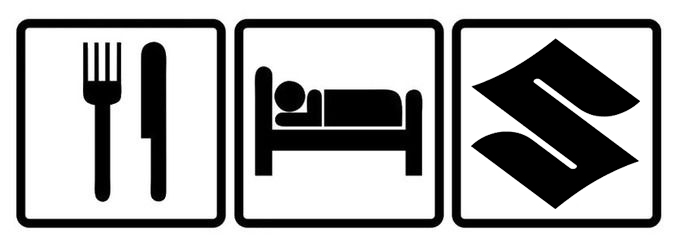Eat Sleep Suzuki Decal // JDM Graphix