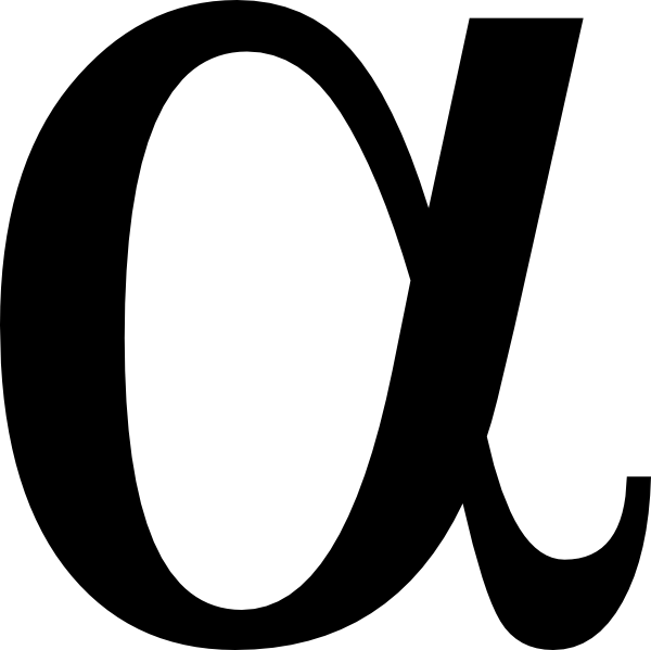 Alpha clipart