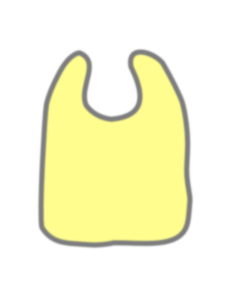 Baby Bib Clipart