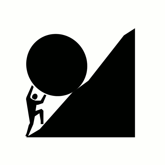 Sisyphus animated gif – Proving Myself Wrong