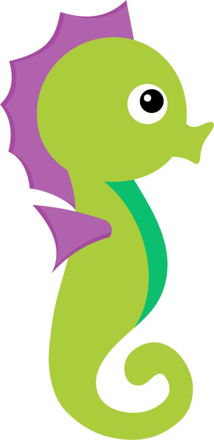 Sea Horse Clipart - Tumundografico