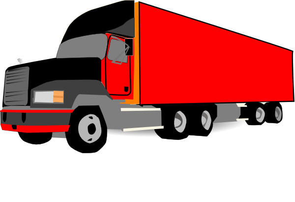 18 Wheeler Clip Art - Tumundografico