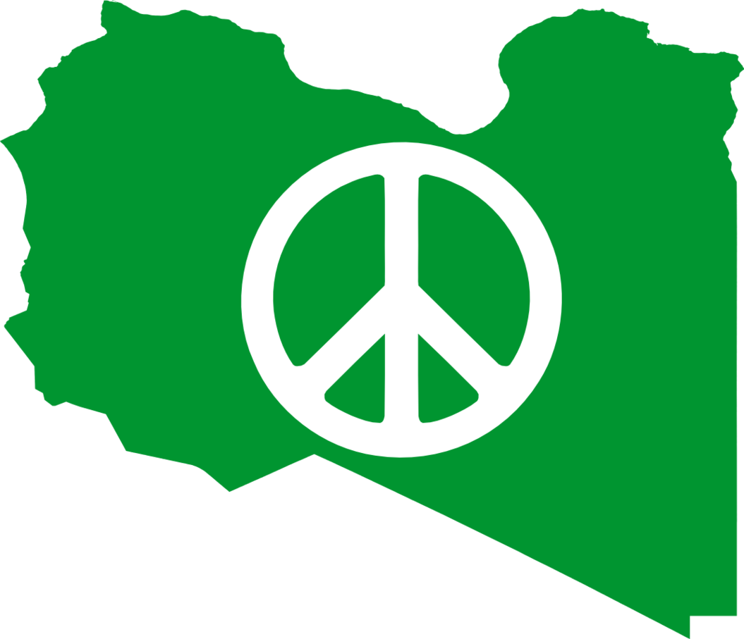 Peace Map Of Libya Scallywag Peacesymbolorg Symbol Clipart - Free ...