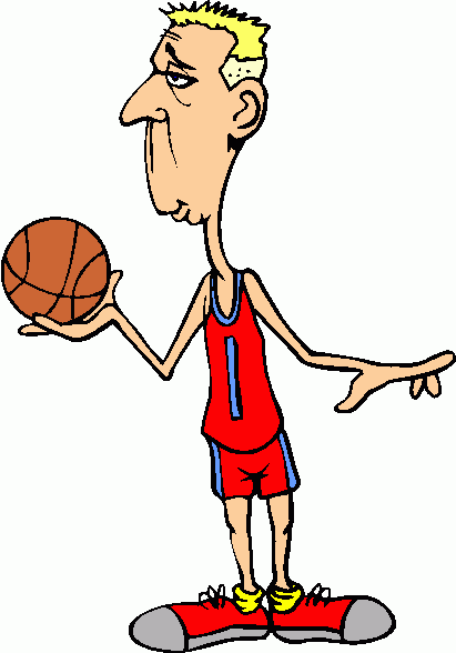 Basketball Player Clip Art