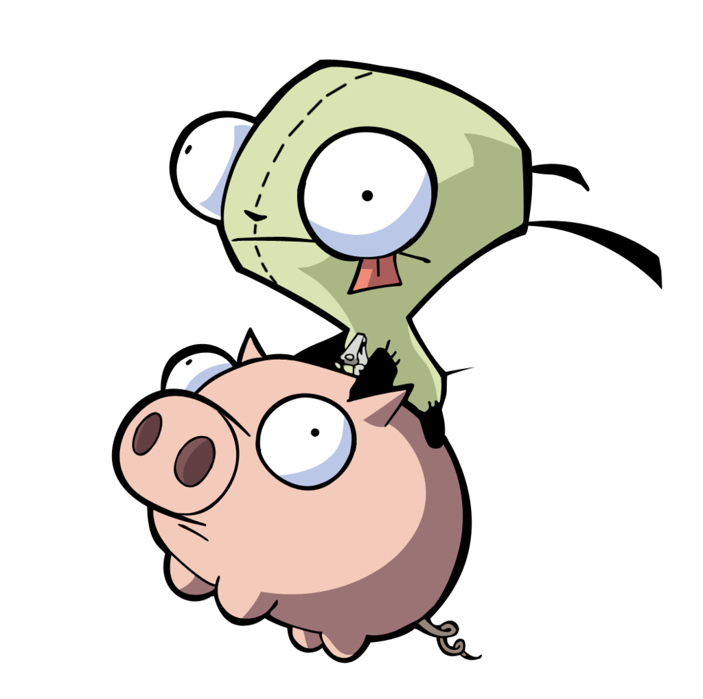 Oh it's just Grr riding a pig! - Imgur