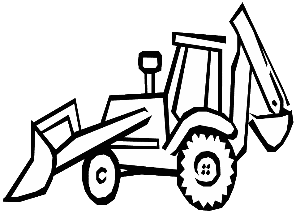 Bulldozer Clipart craft projects, Transportations Clipart ...