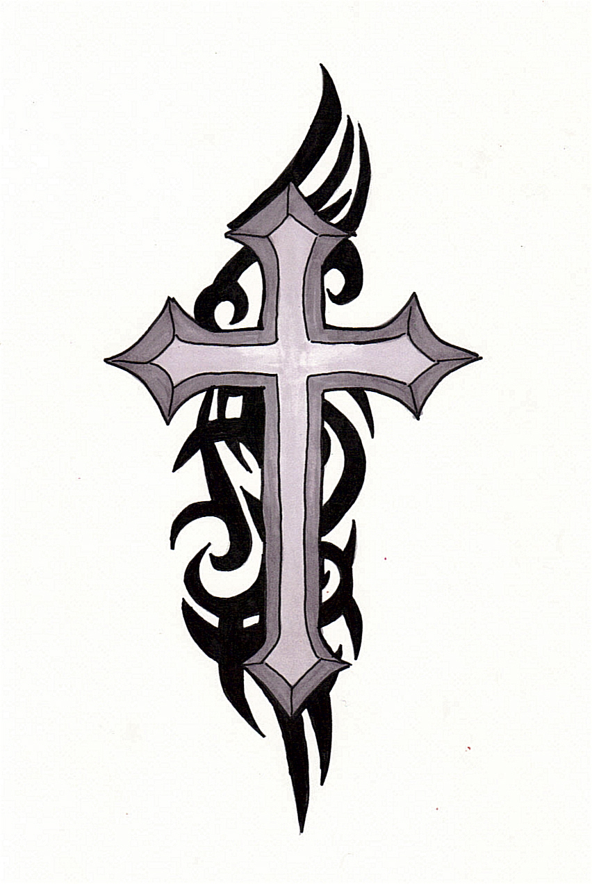 New Tribal Cross Tattoo Design | Fresh 2017 Tattoos Ideas