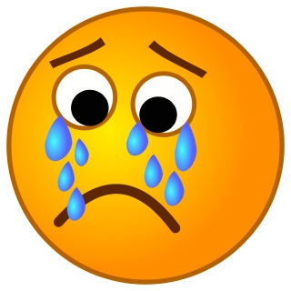 Sad Face Crying Clipart