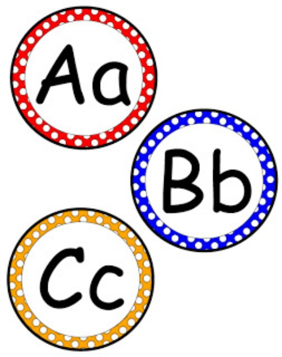 5 Free Printable Word Wall Alphabet Cards - Teach Junkie