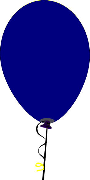 Blue Balloon Clipart
