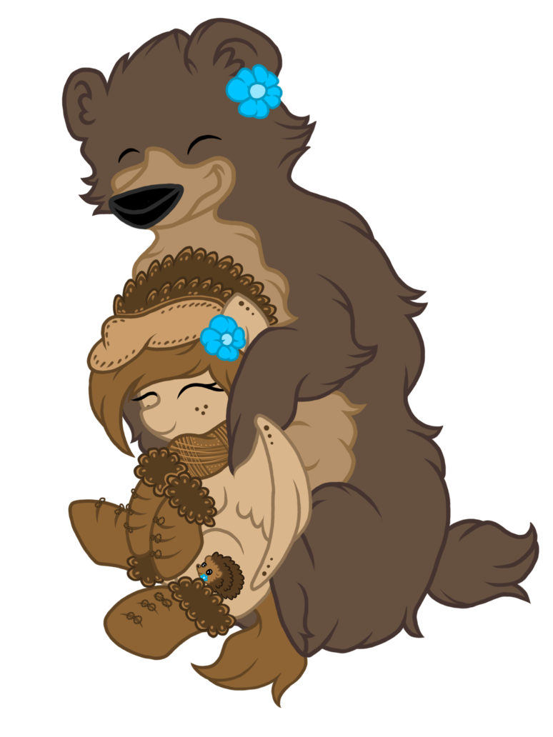 Bear Hug Clipart