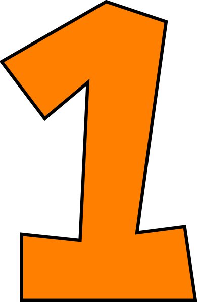 Clip Art Numbers 1-100 Clipart