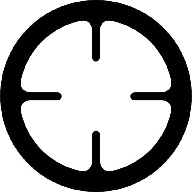 Circular shooting target Icons | Free Download