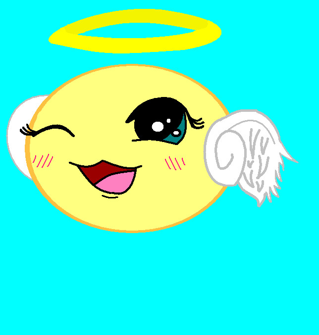Angel Smiley Face Clipart