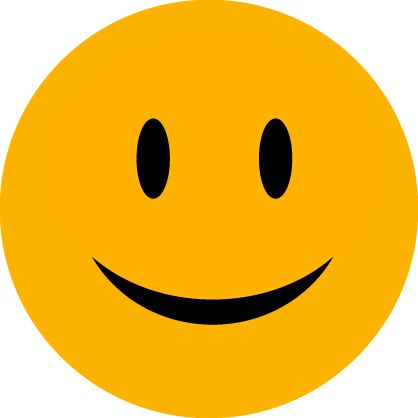 Smiley face clipart png