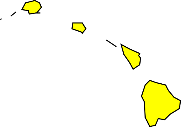 Hawaiian Islands Clipart