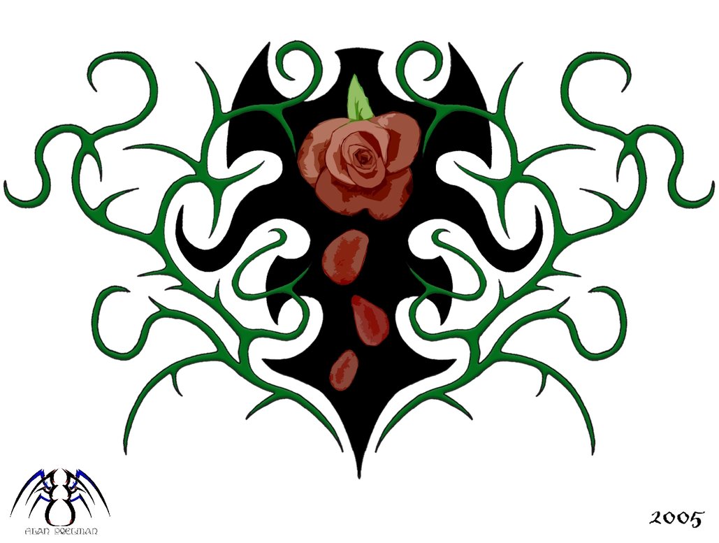 Tribal Rose