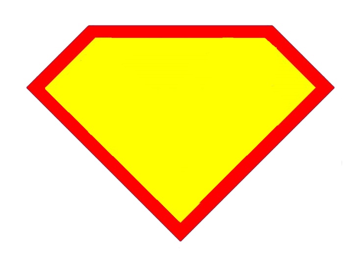 Superman Symbol With Different Letters | Free Download Clip Art ...