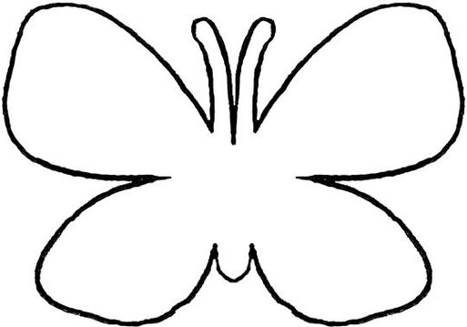 Butterfly Tracing Clipart - Free to use Clip Art Resource