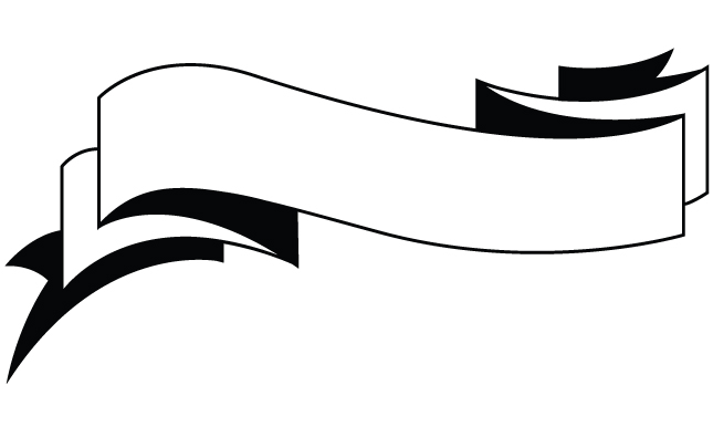Best Photos of Ribbon Banner Outline Template - Printable Blank ...