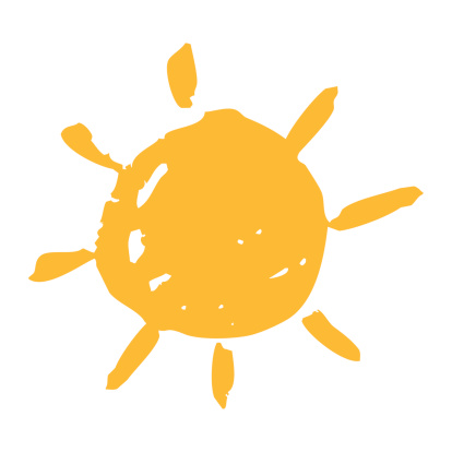 Rising Sun Drawing Clip Art, Vector Images & Illustrations