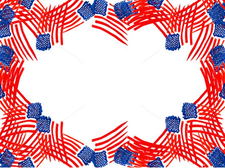 American food, Clothing and Flags