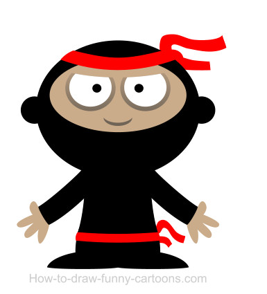Cartoon Ninja Clipart