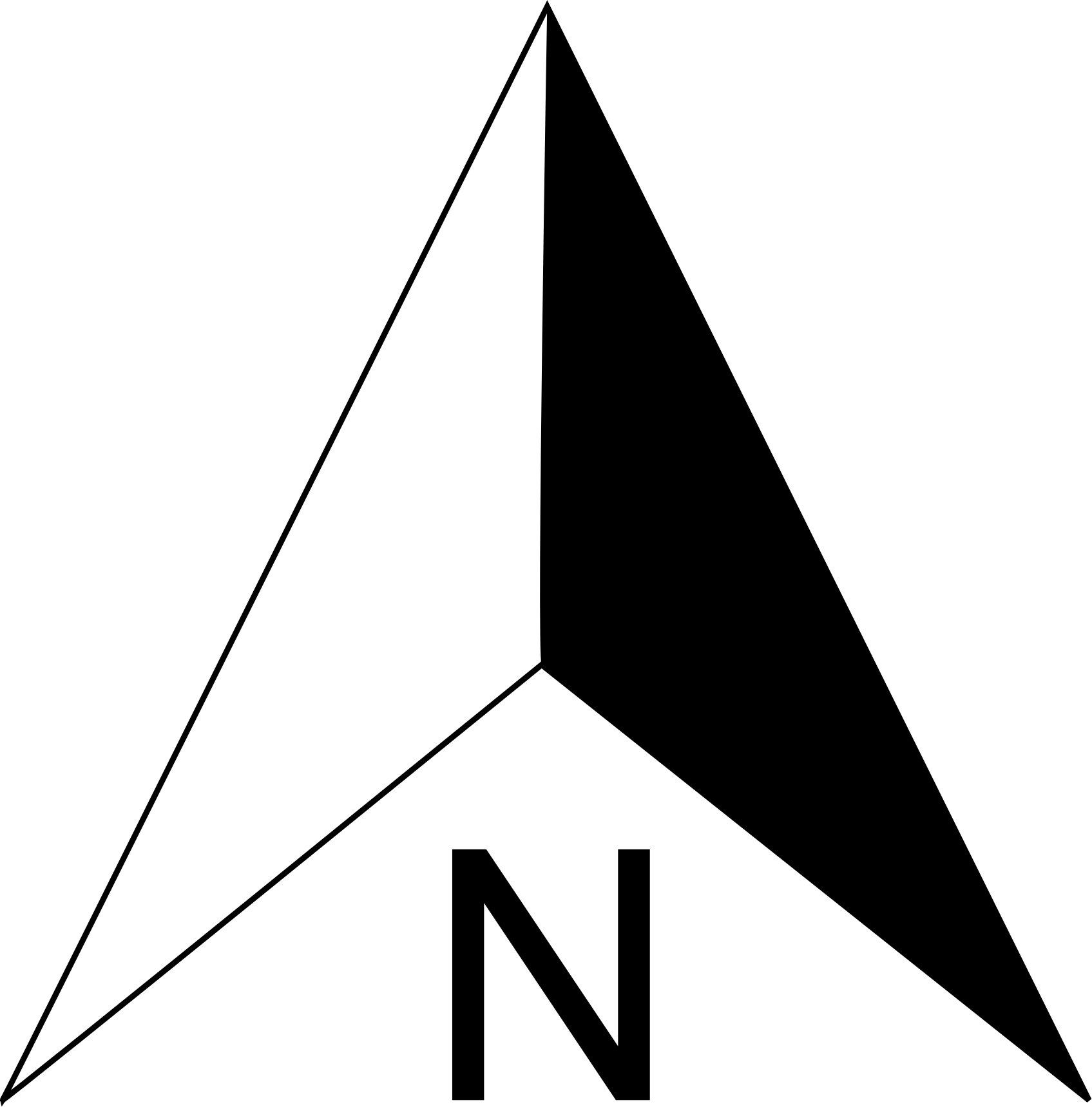 0 Result Images of North Arrow Symbol Png - PNG Image Collection