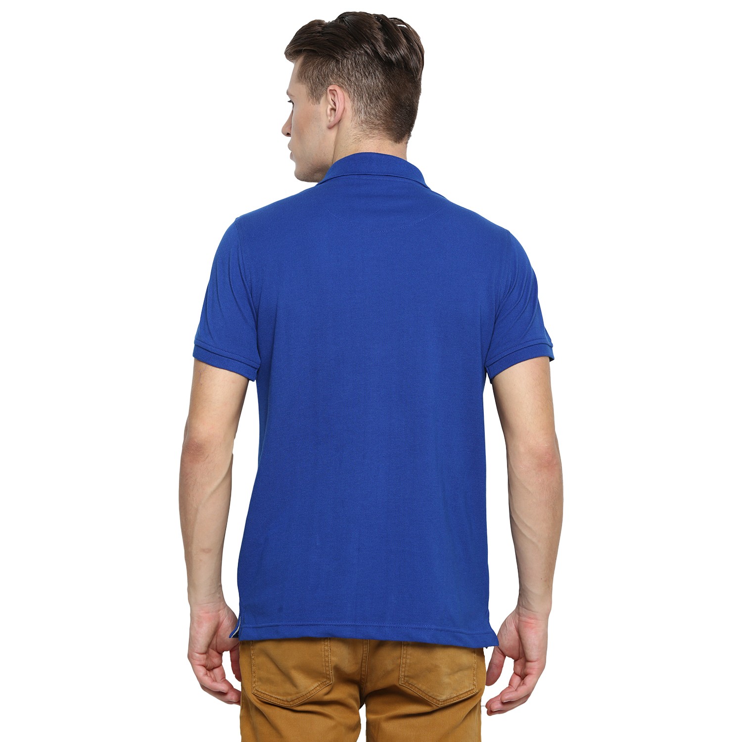 Men's Solid Royal Blue Polo T-Shirt - ClipArt Best - ClipArt Best