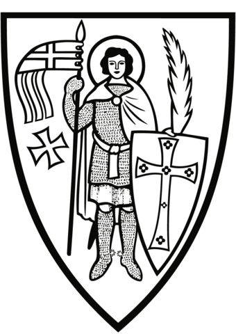 St. George coloring page | Free Printable Coloring Pages