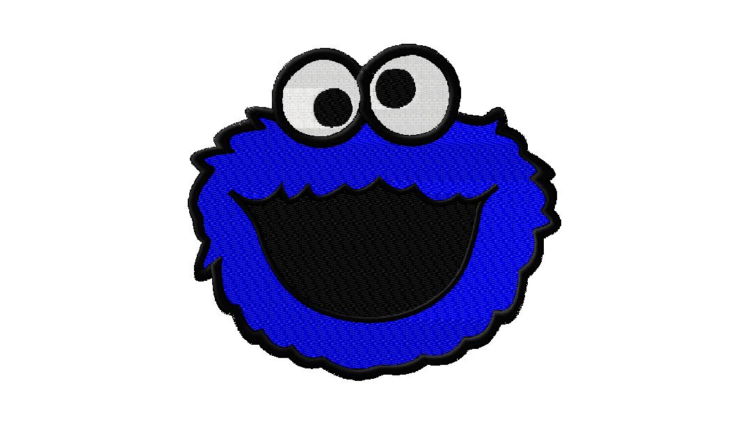 Free Cookie Monster Machine Embroidery Design