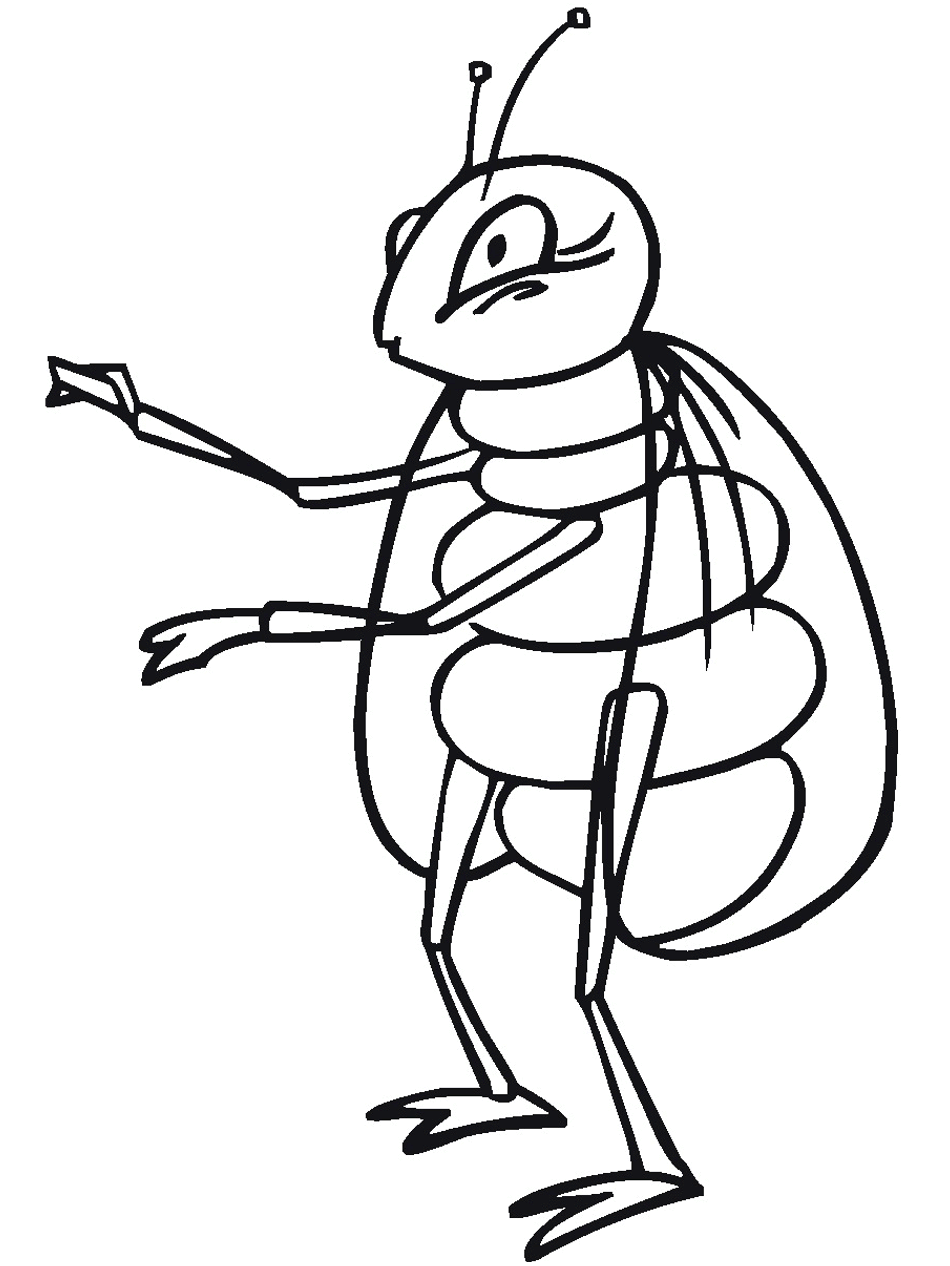 Lightning Bug Coloring Page Bug color pages ...